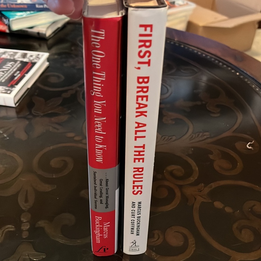 Marcus Buckingham First Break All The Rules Bundle